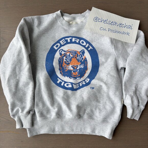 Vintage Detroit Tigers Baseball Sweatshirt, Retro MLB Shirt For Men Women - Picture 1 of 2